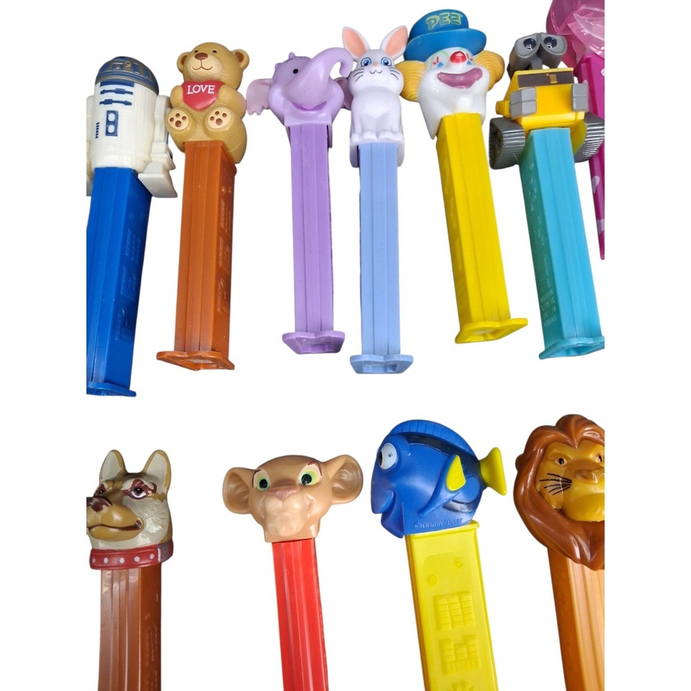 Large 50+ PEZ Dispenser Lot Disney Star Wars Lion King Nemo Marvel Vintage Mix - Picture 16 of 16